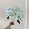 Multi-head Simulation Hydrangea Bouquet DIY Floral Arrangement Latex Hydrangea Big Head Artificial Flower Bouquet Home