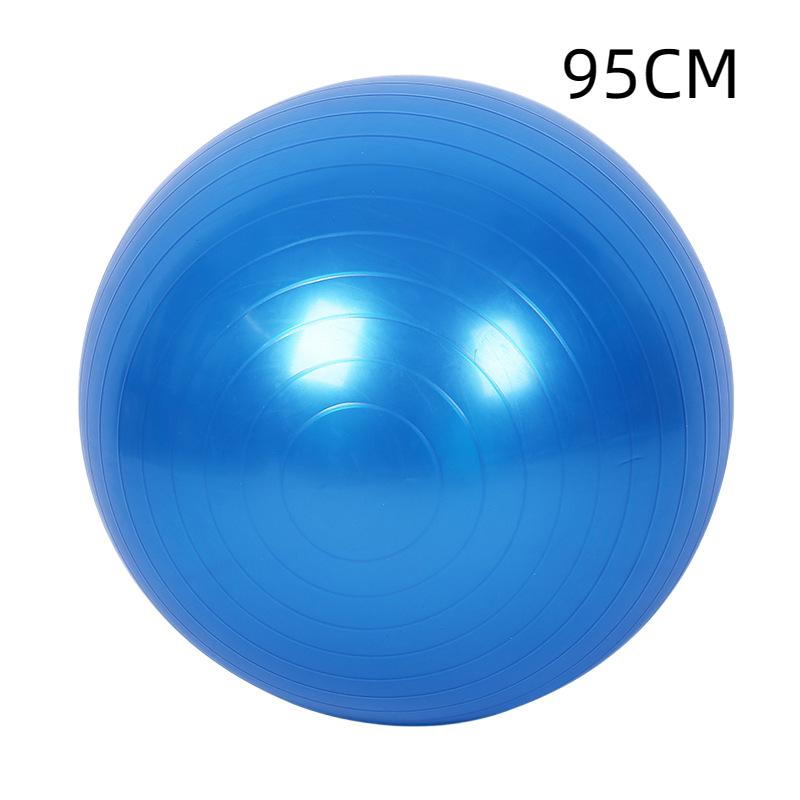 Yoga-Pilates-Ball für das Fitnessstudio, für Fitness, Ballon-Abdeckung, Workout über weichem, großem Übungsball, 45 cm, 55 cm, 65 cm, 75 cm, 85 cm, 95 cm