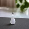 1:12 Dollhouse Miniature Glass Bottle Storage Jar Mini Geometric Shape Bottle Sealed Storage Bottle With Lid Vase Model Toys