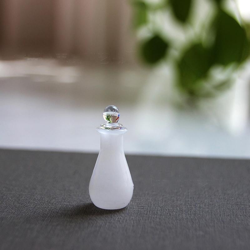 1:12 Dollhouse Miniature Glass Bottle Storage Jar Mini Geometric Shape Bottle Sealed Storage Bottle With Lid Vase Model Toys