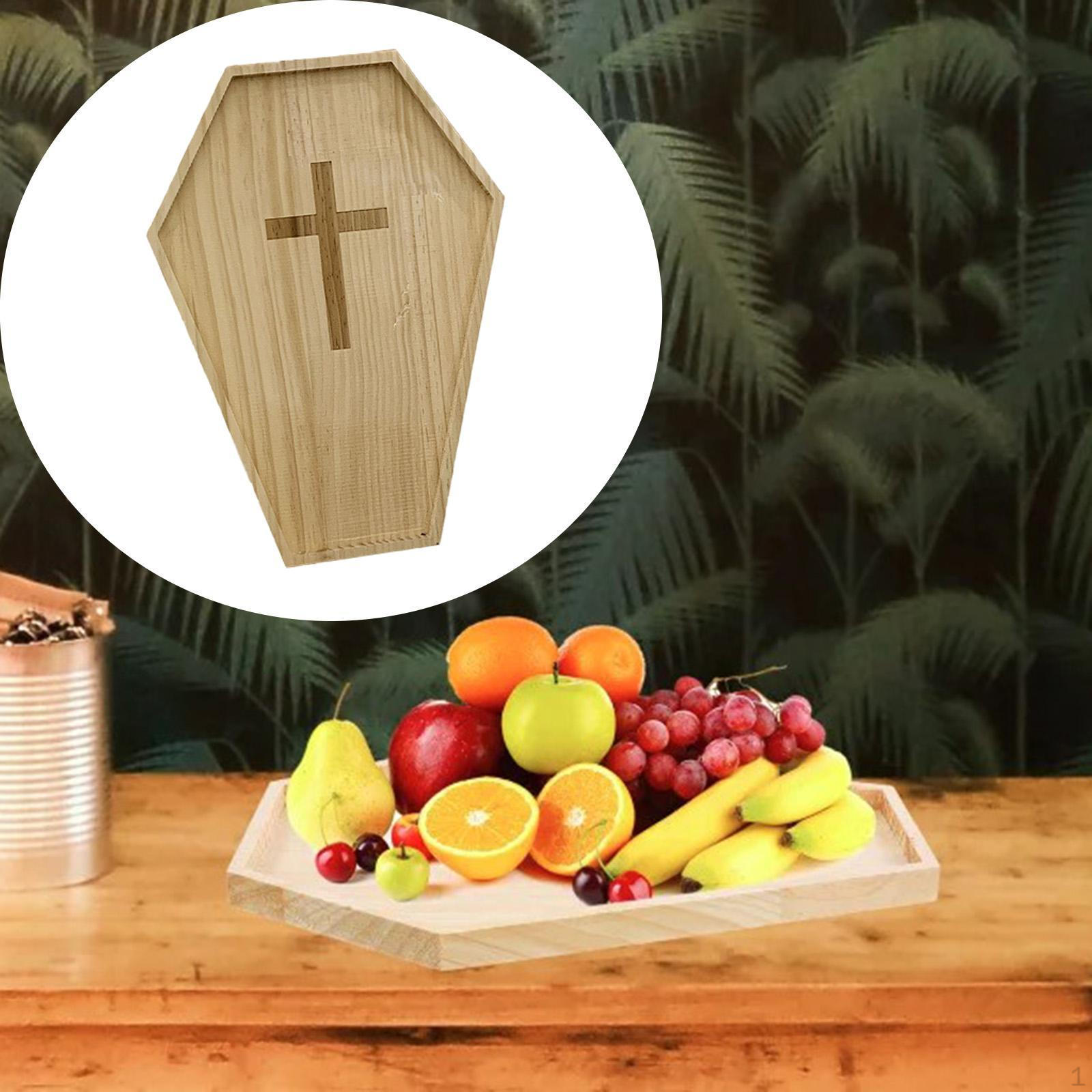 

Элегантный деревянный поднос для стильной сервировки стола Unpainted