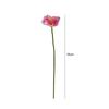 White Fake Flowers Tulip Single Stem Wedding Bouquet Flowers  Indoor Decoration
