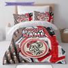 Custom Name,AFC Ajax Pattern Bedding Home Decoration Birthday Gift ( 1 duvet cover + 2 pillowcase, without core),fan merchandise.