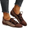 A Large-sized, Breathable, Two-tone, Front-lacing, Lightweight Sports Shoe for Women