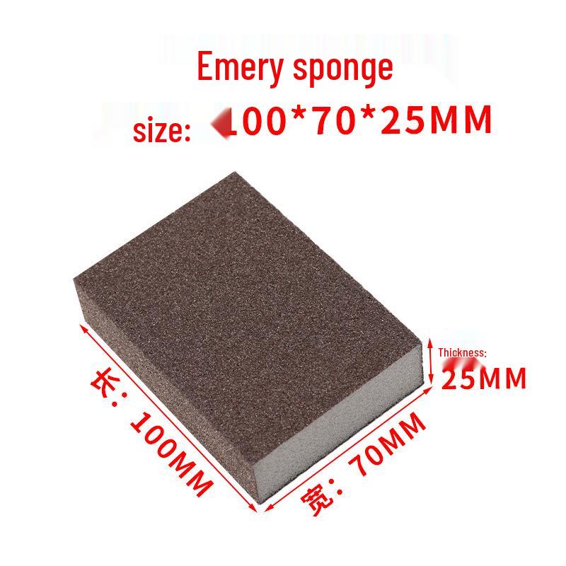 Thick Abrasive Sponge Sanding Block - Nano Magic Eraser for Kitchen Cleaning and Decontamination