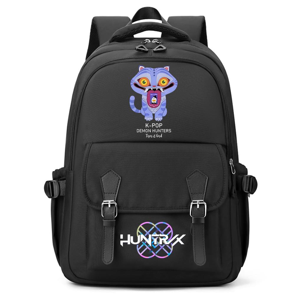 Rucsac Anime Desen Animat K-Pop Imprimat Capacitate Mare pentru Adolescent Student Fată Băiat Ghiozdan Rucsac Femei Capacitate Mare Impermeabil Geantă de Voiaj Cadou Copil