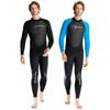 3mm Diving Suit Men's One-piece Thick Warm Cold-proof Wet Snorkeling Surfing Swimsuit