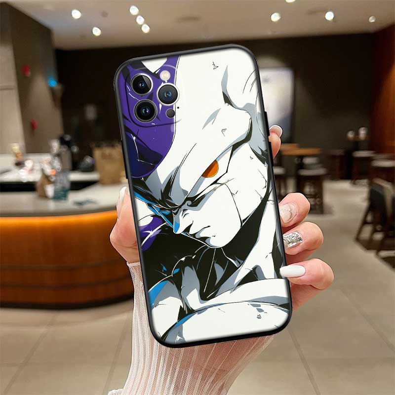 

RE24 Dragon Ball Freeza New High-End Shell Phone Case for iPhone 16 15 14 13 12 Pro Max Plus Mini iPhone 13 mini