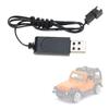 Drohnen-USB-Ladekabel mit Anschlüssen, Akku-USB-Ladekabel 3,7 V 500 mAh Ausgang mit LED-Anzeige