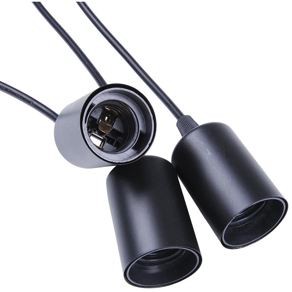 Vintage-Pendelleuchte, 1,2 m industrielle Deckenleuchte, Höhe, DIY-Lampe