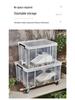 Large Turtle Tank with Lid and Drainage, Filtration, and Landscaping Features - Plastic Ecological Box Aquarium