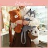 Plush Backpack Panda Child Animal Doll Crossbody Bag Cute Fox Doll Bag Plushie