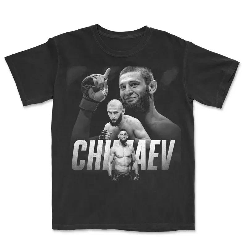 COMBATWEAR Khamzat Chimaev TEE, Borz T-Shirt, UFC Graphic Tees T-Shirt M