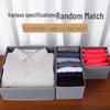 Foldable Non-Woven Fabric Wardrobe Drawer Organizer for Clothes and Underwear
