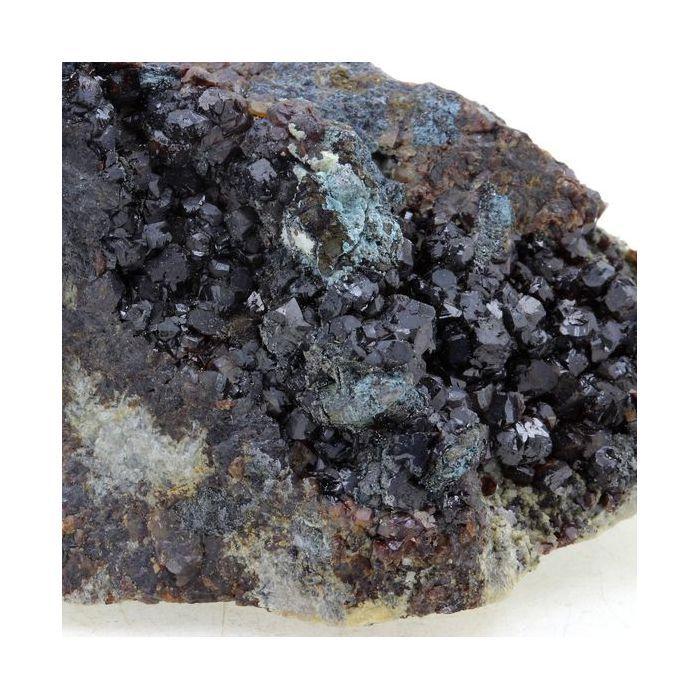 Pierres et Minéraux. Sphalerite (Blende) + Bournonite. 1236.0 ct. La Sanguinéde mine, Saint-Laurent-le-Minier, France.