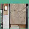 Doorway Chinese Japanese Curtain Noren Style Plum Blossom Door Curtain Room Partition Kitchen Decoration Hanging Curtains