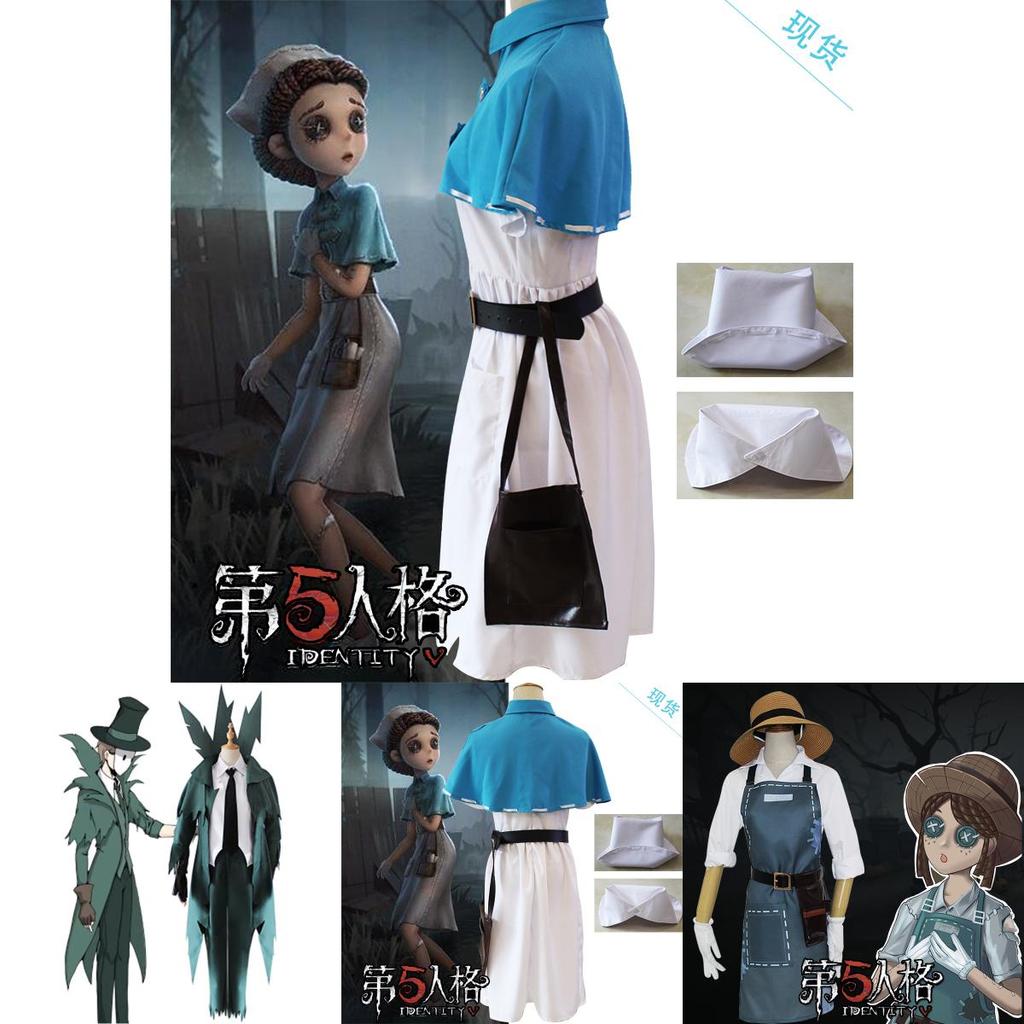 Unique Identity V Doctor Air Force Jack Costume For Creative Halloween And Game Events