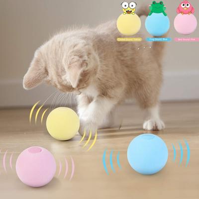 1PC Call Cat Toy Ball Interactive Ball Gravitational Ball Pet Supplies Cat Toy Ball With Sound Attract Cat