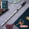 Irish Whistle C & D Key, Aluminum Alloy, Beginner & Adult Use, Includes Textbook