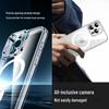 Magnetic Transparent Case for iPhone 17 Pro Max, Apple 16, 15, Full Coverage; Compatible with 13 Mini