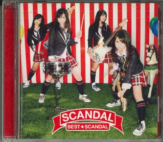

CD SCANDAL Bestscandal ESCL3318PROMO EPIC 2008 Япония Оби Японский Поп-Рок Б/У