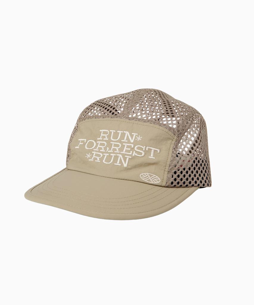 Minasu Run For Rest Run Mesh Camp Cap_Beige