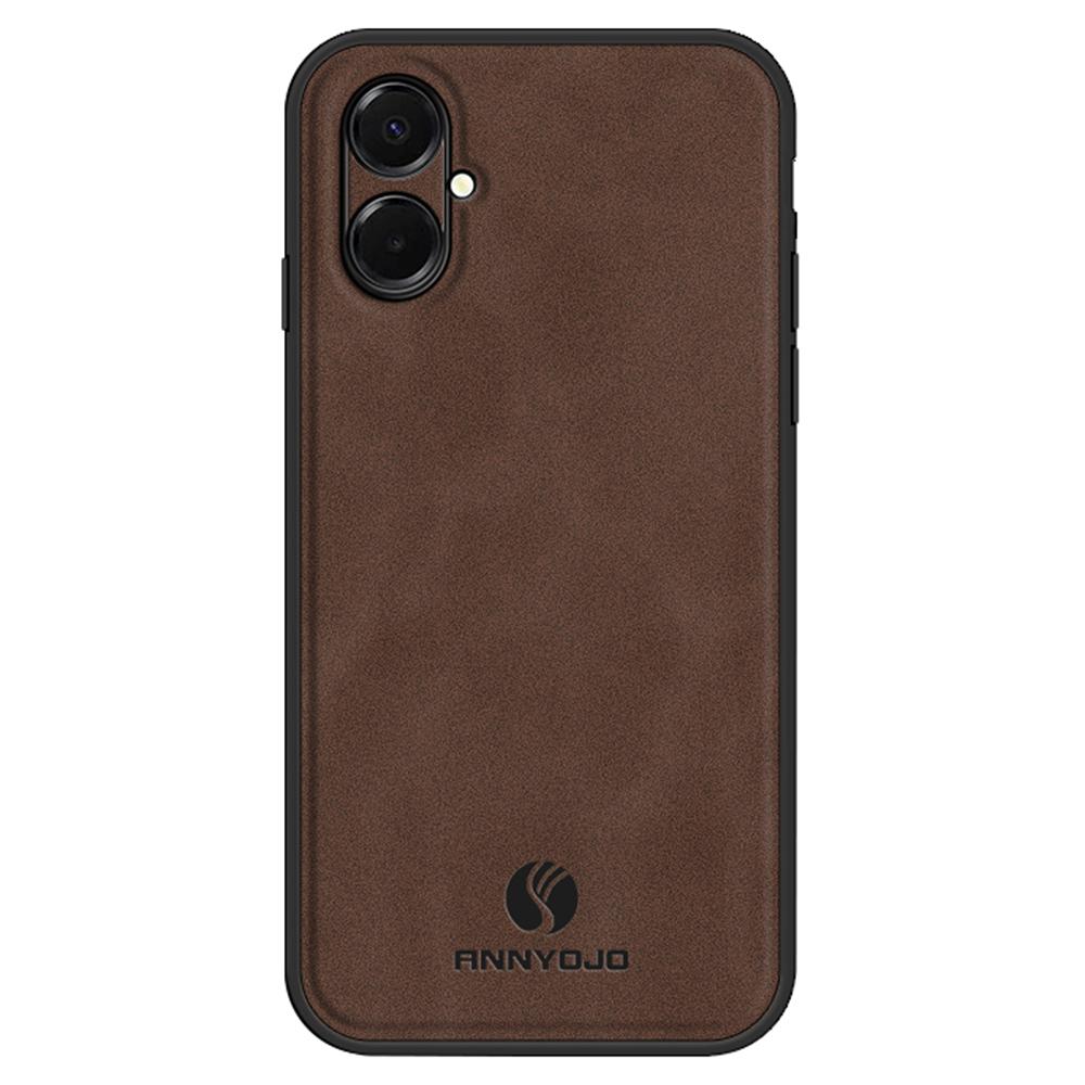 ANNYOJO For Samsung Galaxy A07 4G Case PU Leather+PC+TPU Anti Drop Phone Back Cover