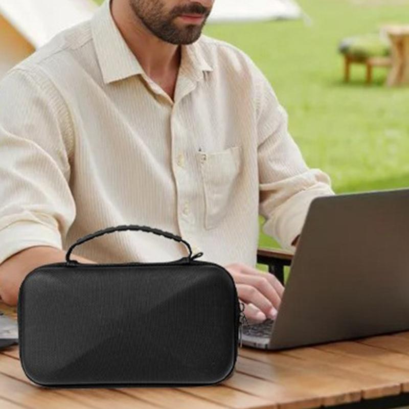 Shockproof Organiser EVA Hard Shell Carrying Case Storage Bag for OM 7/7P Handheld Gimbals Black