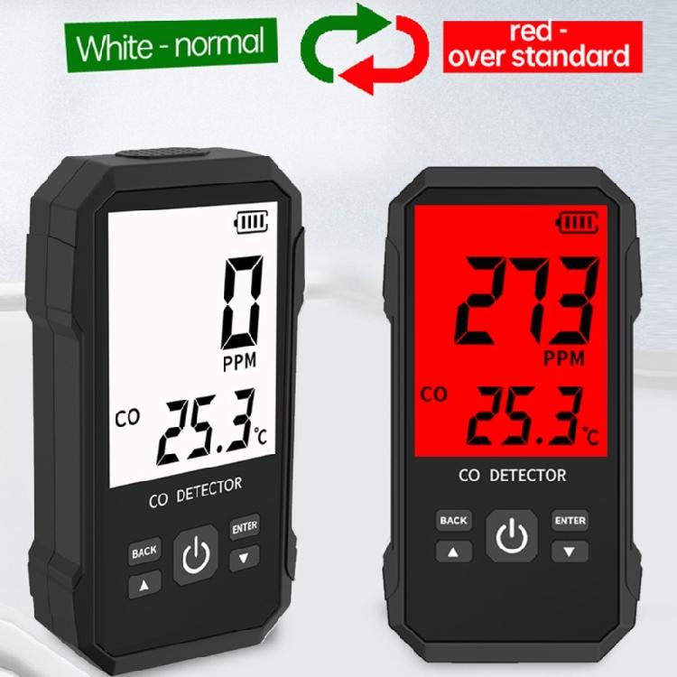 Propane Gas Leak Detector Combustible Gas Detector with Audible and Visual Alarm
