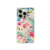 Clear Square Back Tube Case Protection For iPhone 13 14 Pro Max 15 Plus 11 16 ProMax 12 Anti-Oxygen,Flamingos Pattern Casing