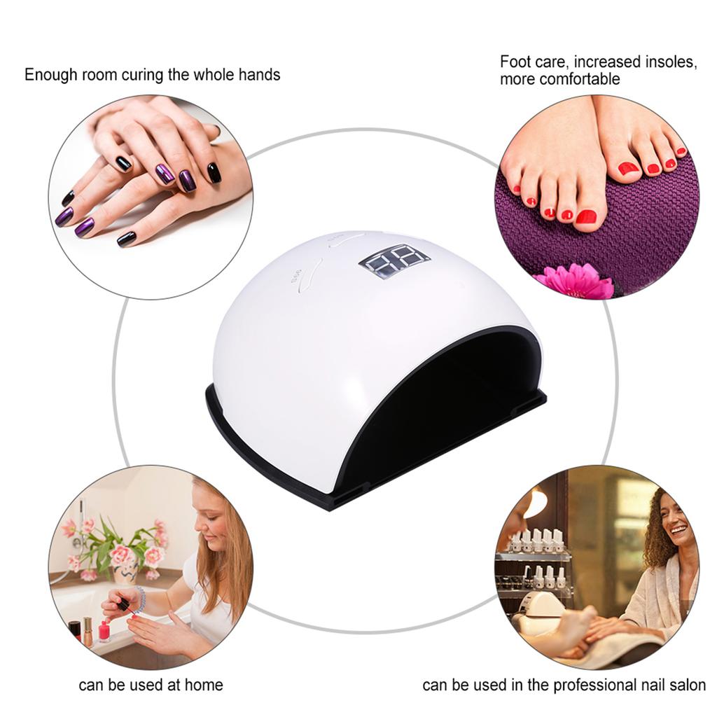 UVLED Nail Lamp Nail Dryer for Nail Gel Polish Curing Smart Sensor Manicure Pedicure Tool