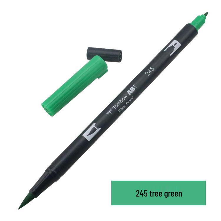 Tombow ABT Warm Color Double-Ended Watercolor Brush Pen for Students