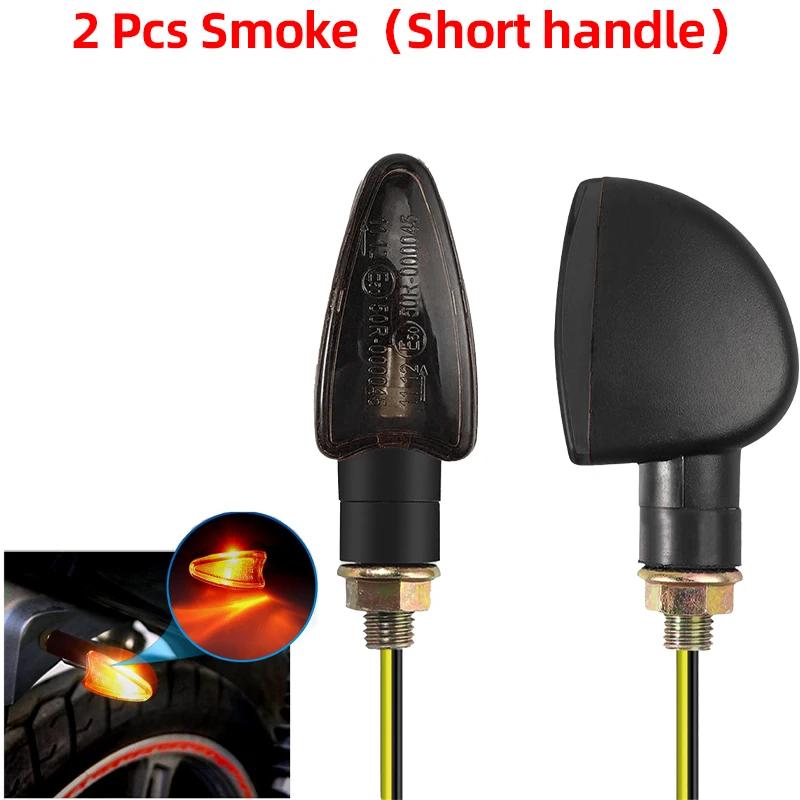 Universal Motorcycle Halogen Turn Signal Light Motorcycle Blinker Lights 12V 10mm Turn Signal Lamp For Honda For YAMAHA