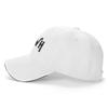 Black YHWH Letter Casual Baseball Cap Summer Trucker Hat Sun Visor Outdoor Sports Hip Hop Hats Couple Women Y2k Cool Caps