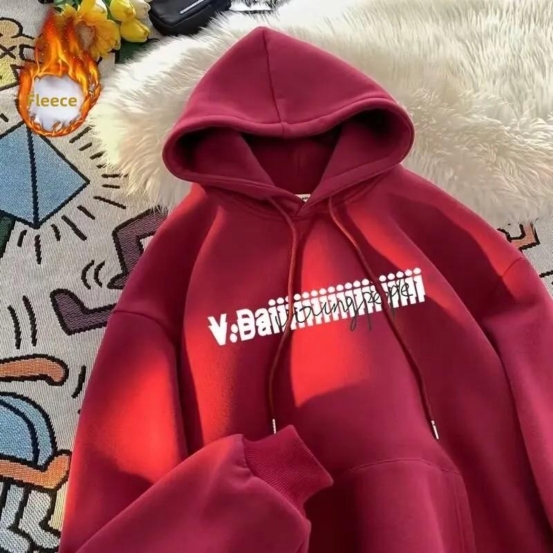 Heavyweight Hoodie Men's Style Autumn Trend Vintage Loose Jacket American New Model Versatile Couple Top Casual Streetwear