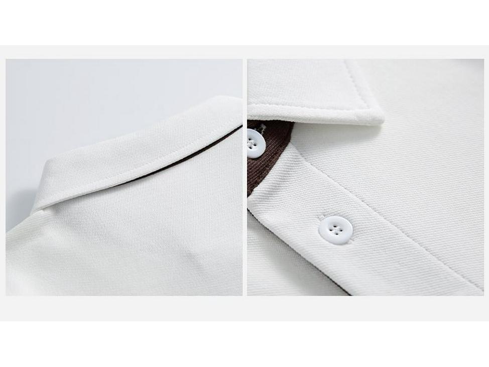 Trendy 2026 Men's Japanese-Style Loose Fit Short Sleeve Polo Shirt
