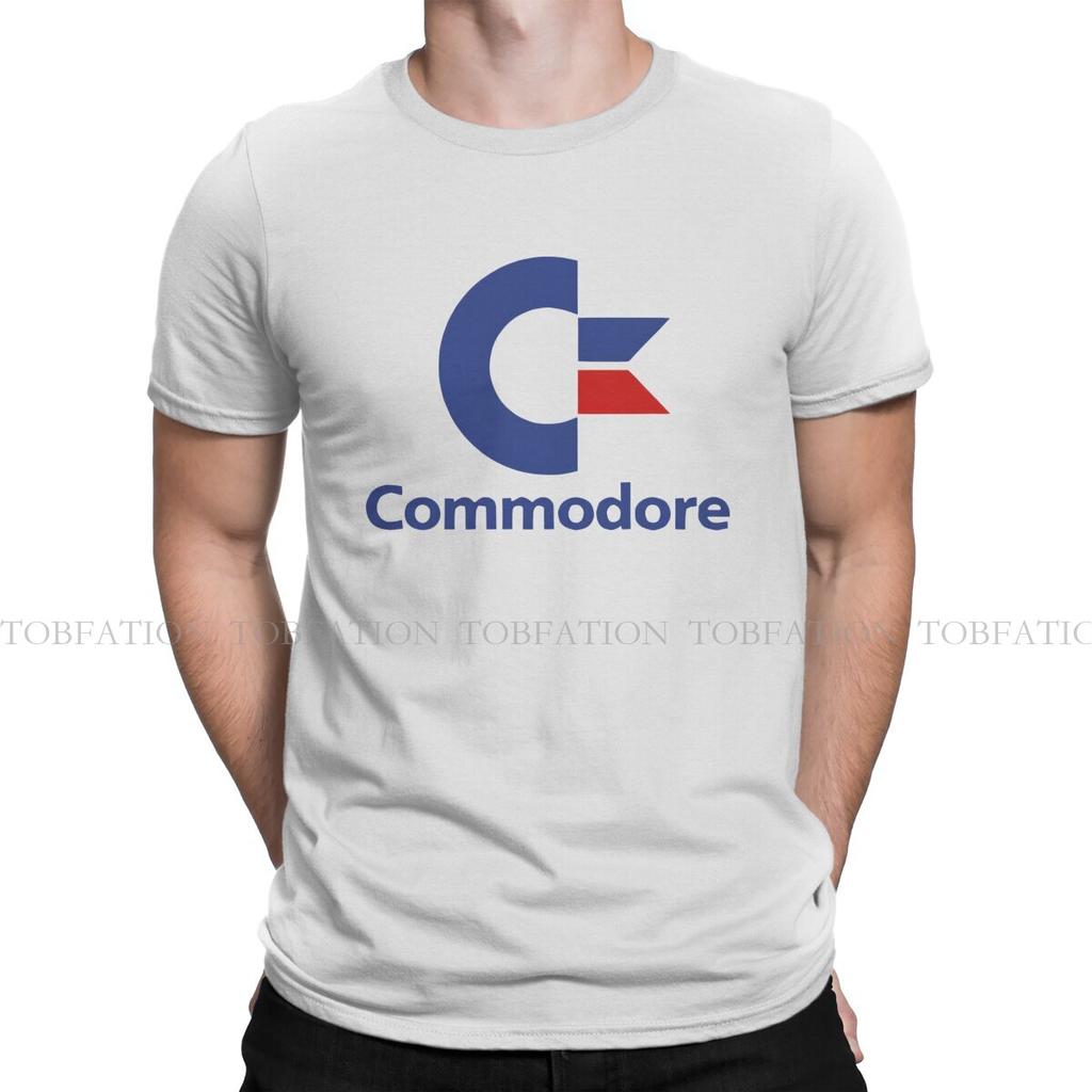 ZX Commodore Amiga 500 C64 Tshirt Graphic Men Tops Vintage Punk Summer Streetwear Cotton Harajuku T Shirt