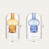 Glass Candlestick Cartoon Jellyfish Candle Holder Ocean Scented Bottle Essential Oil Candle Stick Holder Home Decoration