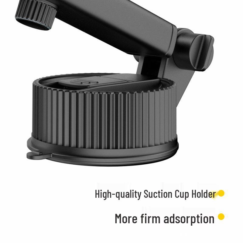 Universal Car Phone Mount with Suction Cup: Multi-Functional Navigation Holder