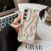 For Samsung Galaxy S25 S24 S23 Ultra A55 A54 A15 A16 A26 A26 A56 5G Phone Case 3D Flame Hollow Out Matte Cover Protective Shell