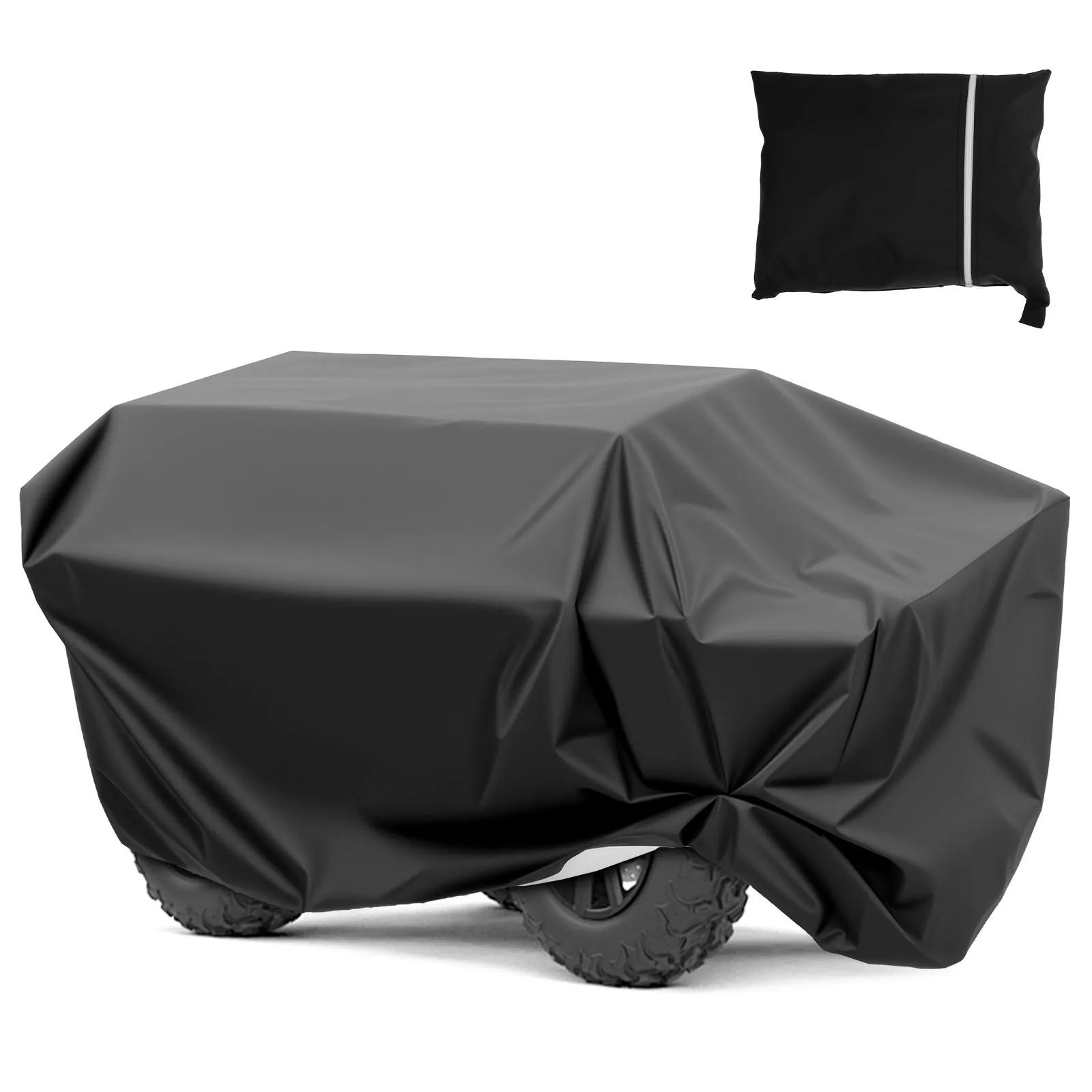 

Детский электромобиль Игрушка Чехол Защитник из ткани Оксфорд для Игрушечных Транспортных Средств для Катания Водонепроницаемый Ветрозащитный Уличный Чехол со Шнурком чёрный