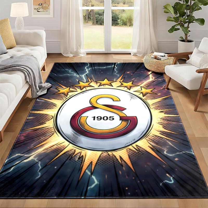 Galatasaray Carpet Door Mat for Living Room or Bedroom Protective Mat Under Chair Office Decoration Christmas Gift Birthday Present