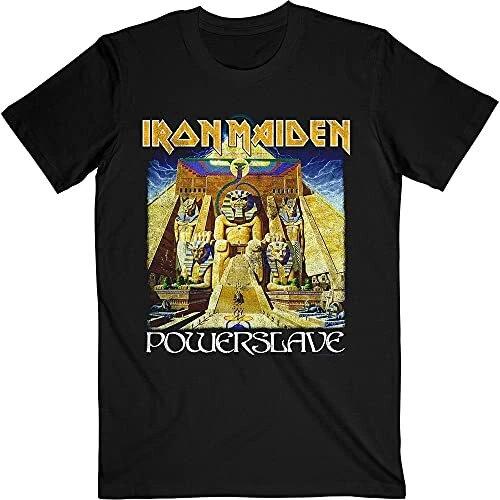 

Футболка классической рок-метал-группы Iron Maiden Футболка Powerslave World Slavery Tour XL