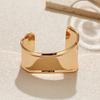 Open Metal Bangle Minimalist Unique Design Women Jewelry