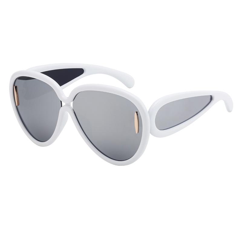 

JYL TS Women s Oversized - Unique Trendy Sun-Protective Sunglasses KJ-9050 c-1681