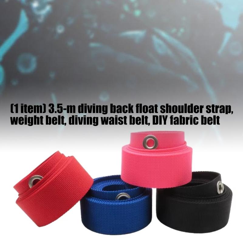 Sostituzione Cinghia Backplate Subacquea Cintura Pesi Subacquea 3,5M Accessori Backplate Subacquea Backmount