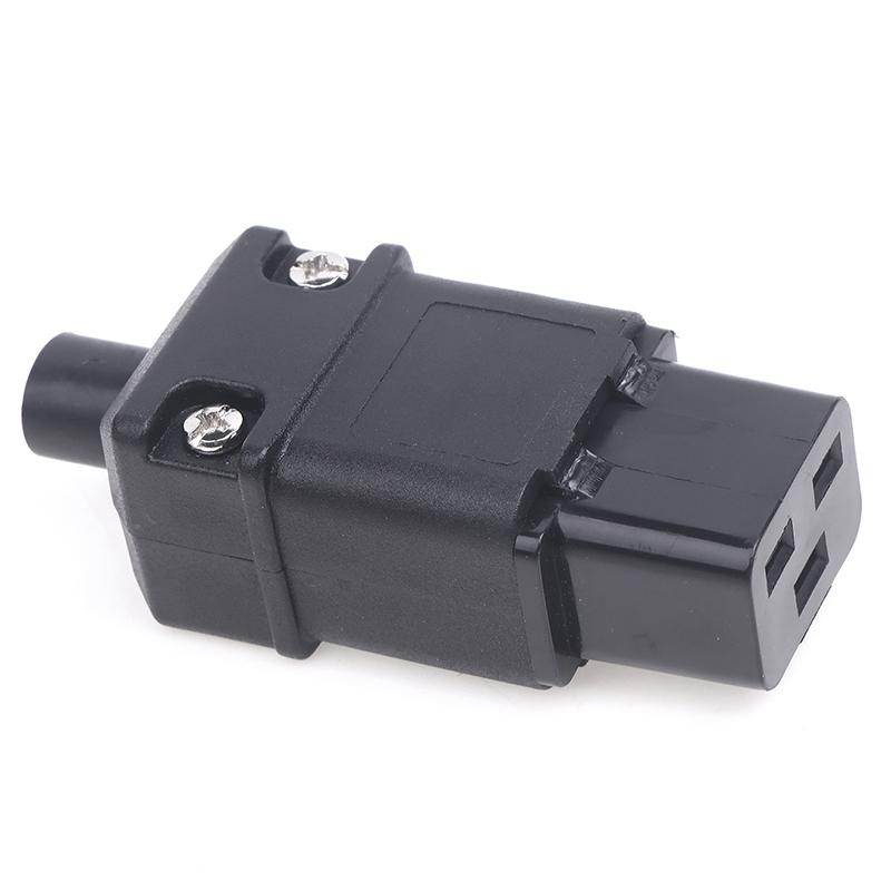 Universalcopper Iec320 C19 Ac Electrical Power Cable Cord Wiring Connector Ups Pdu Removable Female Male Socket Plug 16A