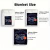 Hornets Basketball Team 2D Flat Pattern Flannel Blanket High quality All Seasons Warmth and Comfort Perfect for Christmas Gifts.NMT0928354