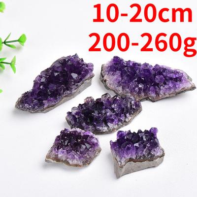 Natural Lucky Crystal Amethyst Mineral Crystal Ornaments Home Decorations Mini Lucky Healing Natural Brazilian Crystal Decoration Auto Parts