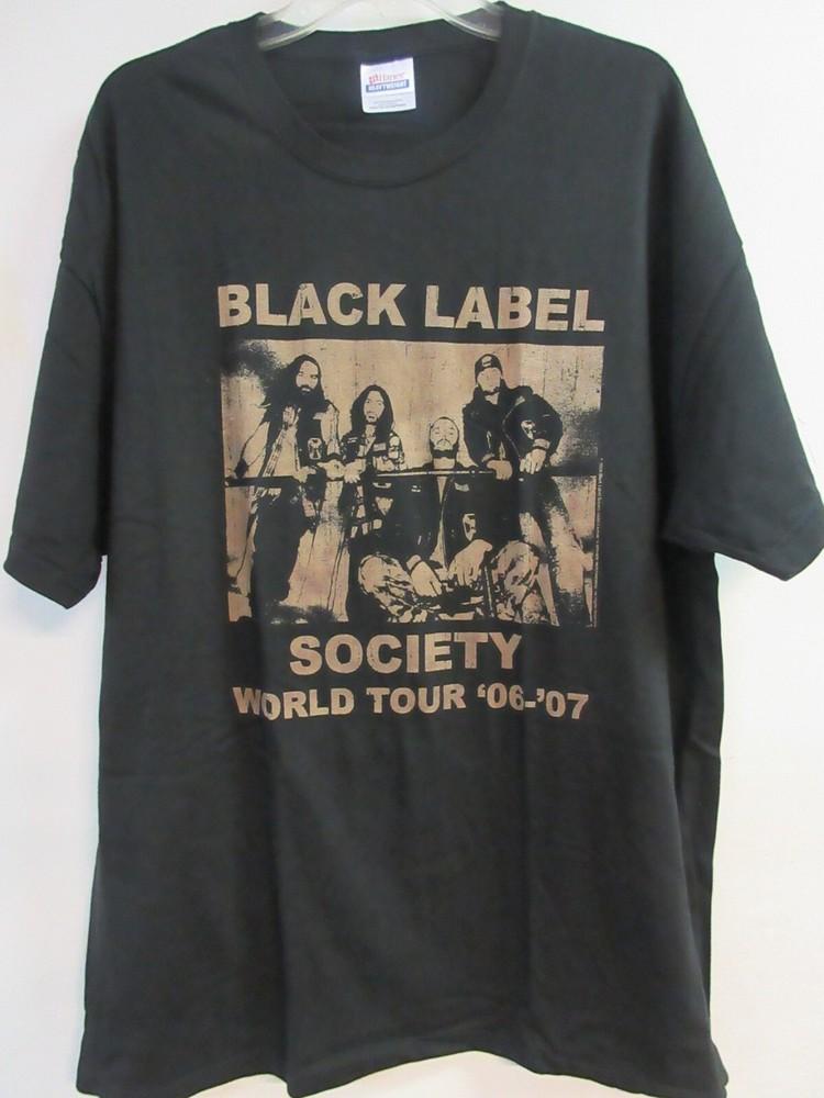 BLACK LABEL SOCIETY OFFICIAL MEMBERS PHOTO BAND CONCERT MUSIC  2XL /XXL Unisex T-Shirt S
